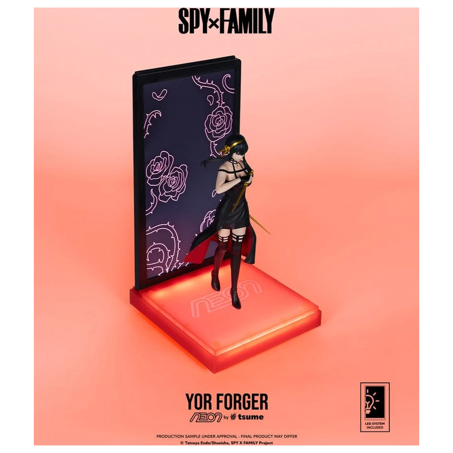 Spy x Family Neon Figura 1/9 Yor Forger 20 cm fotografija proizvoda