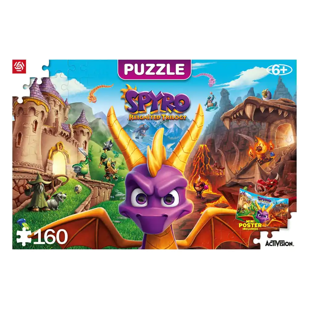 Spyro Reignited Trilogy Dječja Puzzle (160 dijelova) fotografija proizvoda