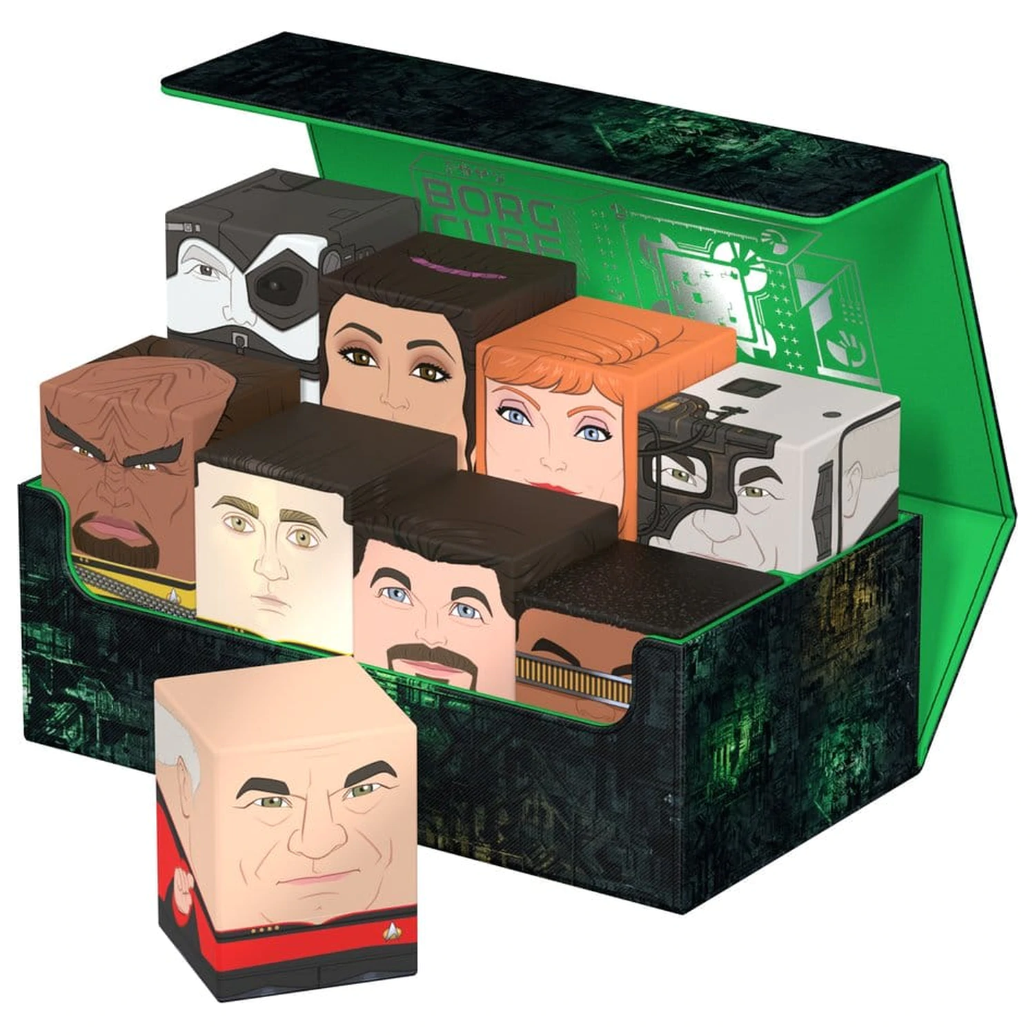 Squaroes Collectors Case 800 Star Trek: The Next Generation - Borg Cube fotografija proizvoda
