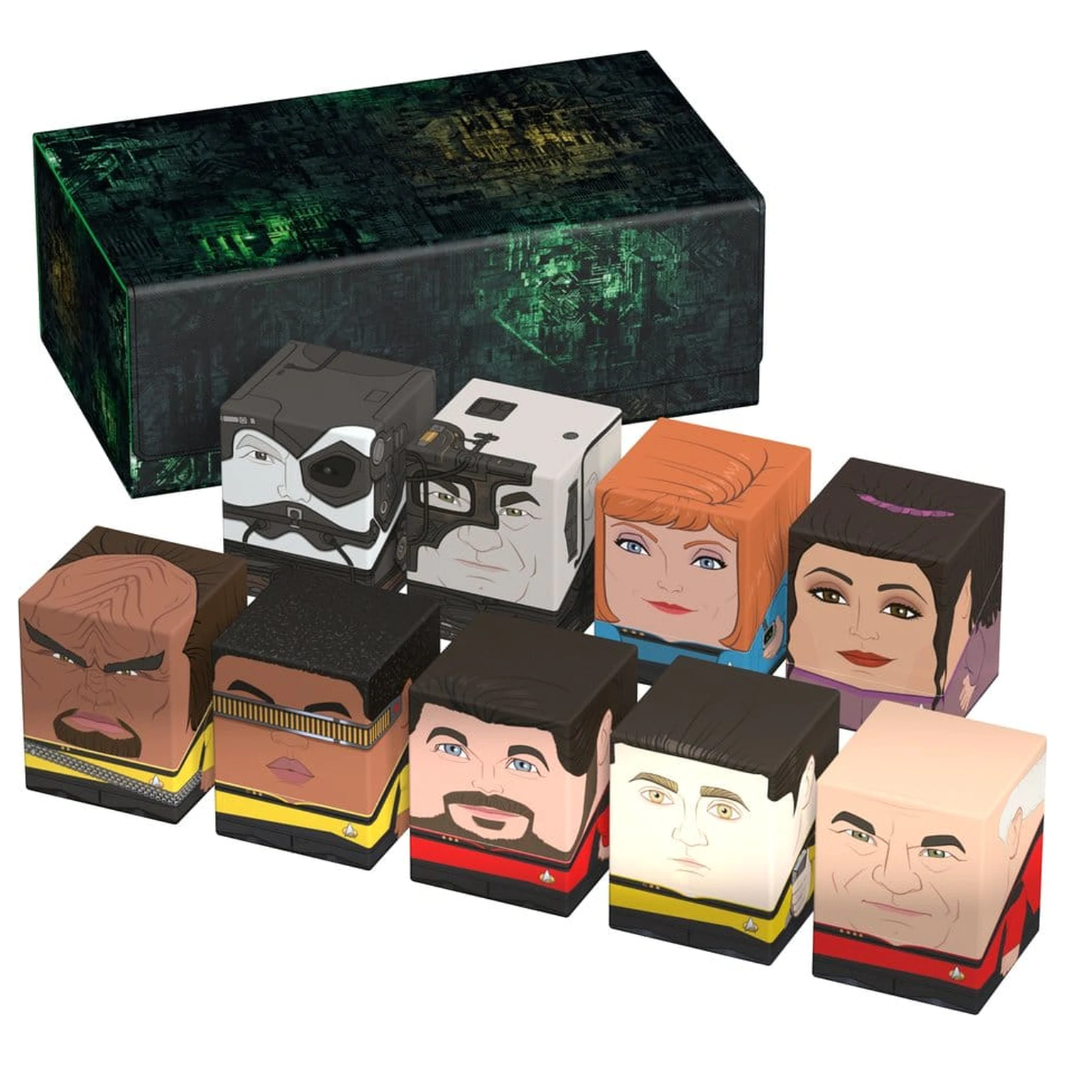 Squaroes Collectors Case 800 Star Trek: The Next Generation - Borg Cube fotografija proizvoda
