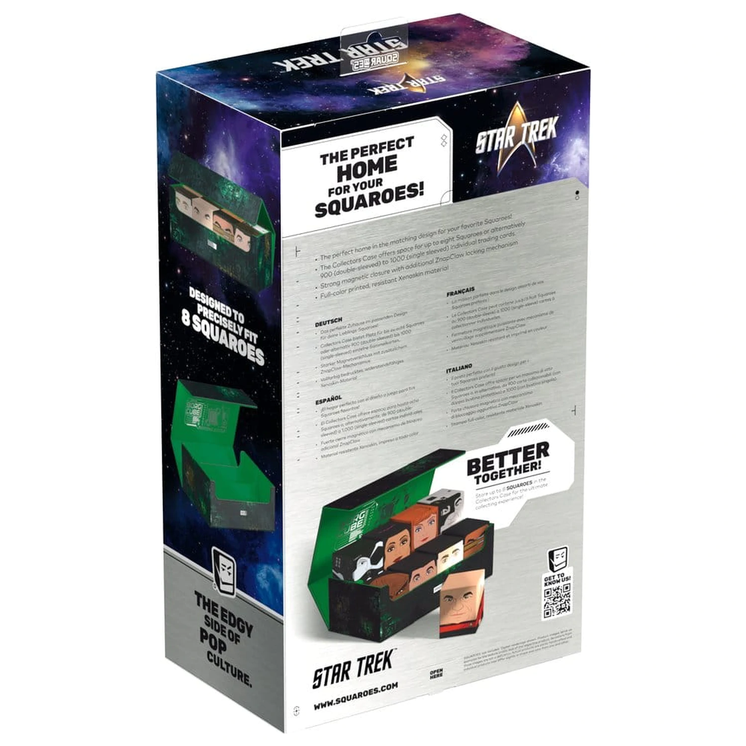 Squaroes Collectors Case 800 Star Trek: The Next Generation - Borg Cube fotografija proizvoda