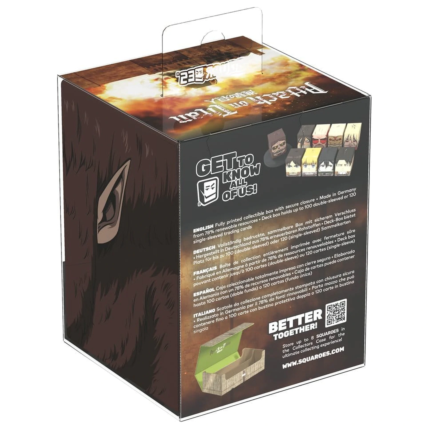 Squaroes Squaroe Attack on Titan AOT009 - Beast Titan fotografija proizvoda