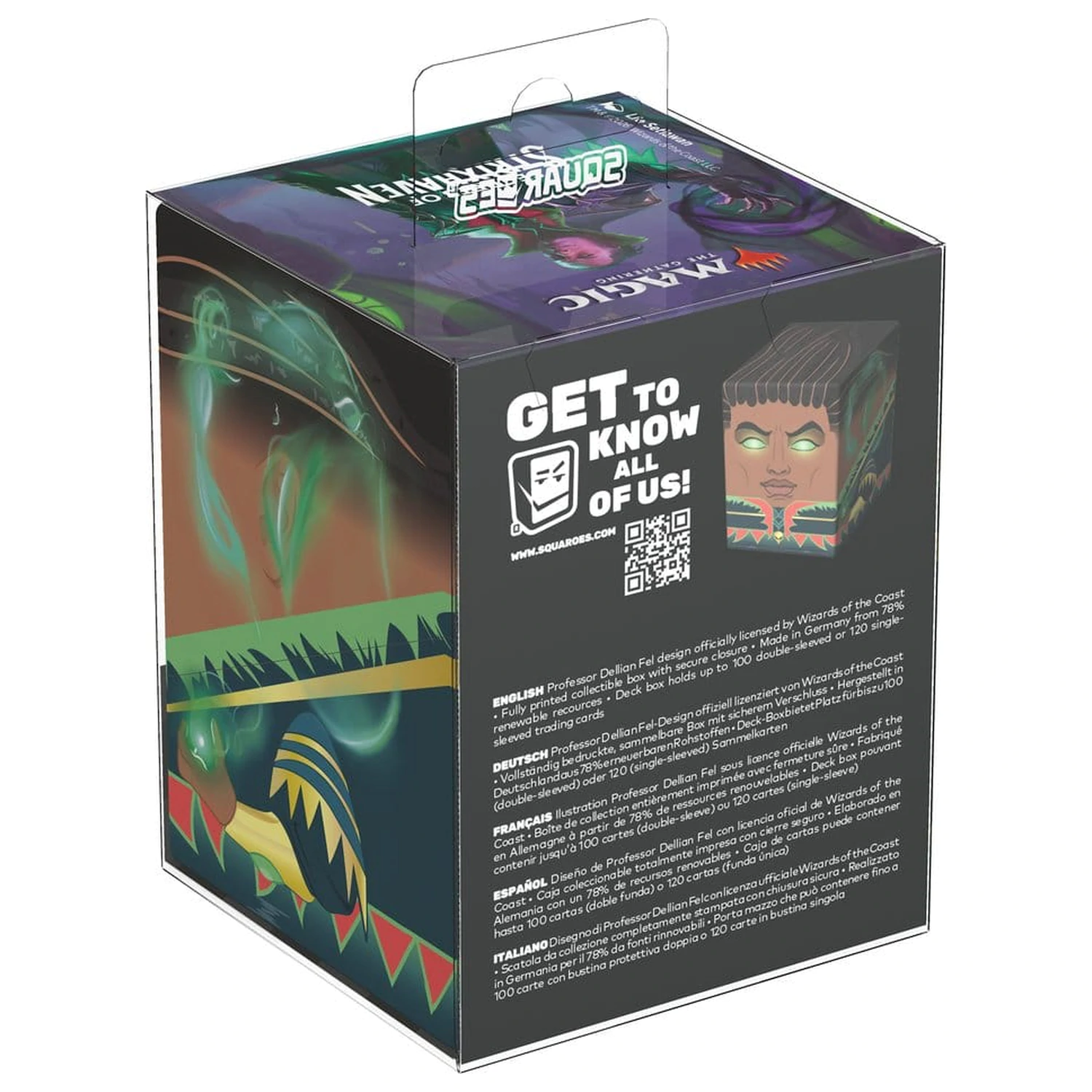 Squaroes Squaroe Magic: The Gathering "SOS" MTG009 - Professor Dellian Fel fotografija proizvoda