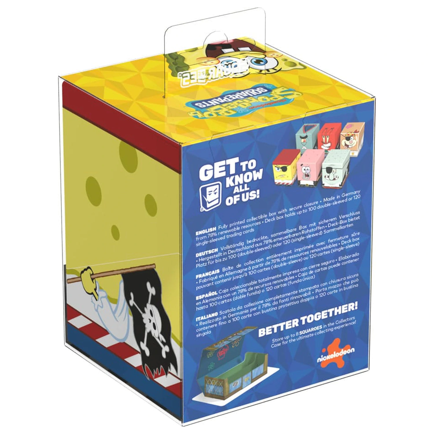 Squaroes Squaroe spužva Bob Skockani™ SB015 - Gusar Spužva Bob fotografija proizvoda