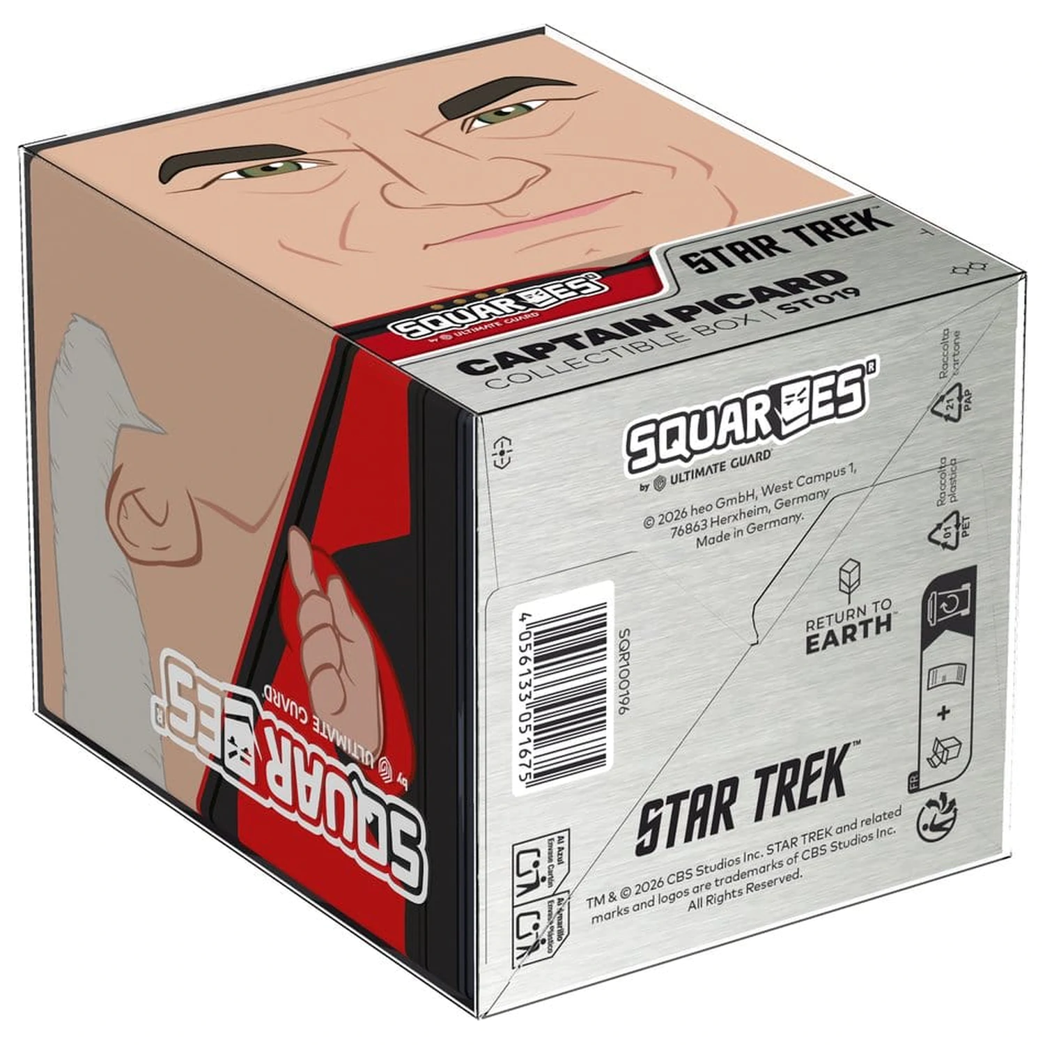 Squaroes Squaroe Star Trek: The Next Generation ST019 - kapetan Picard fotografija proizvoda
