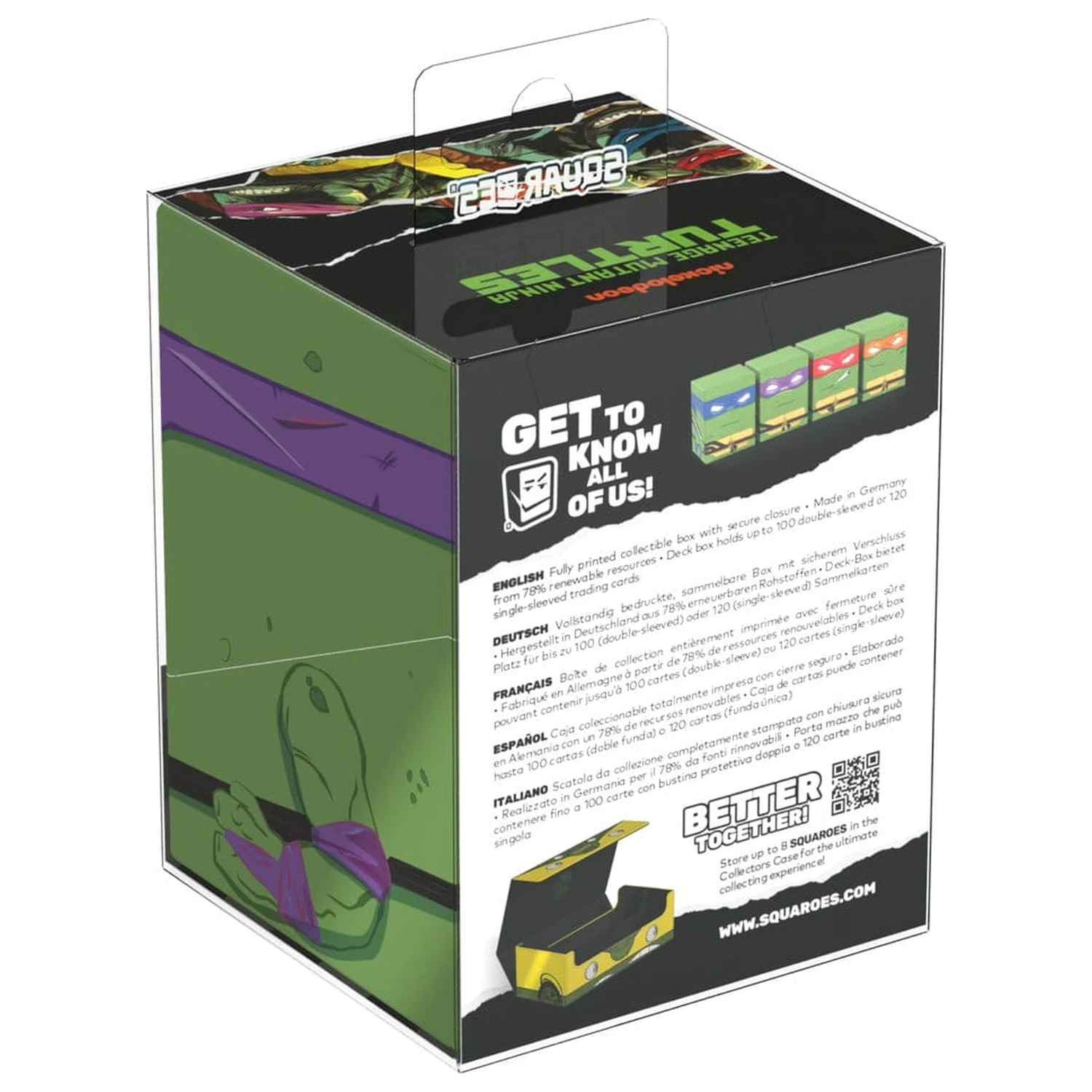 Squaroes Squaroe Teenage Mutant Ninja Turtles™ NT015 – figura u akcijskom modu Donatello fotografija proizvoda