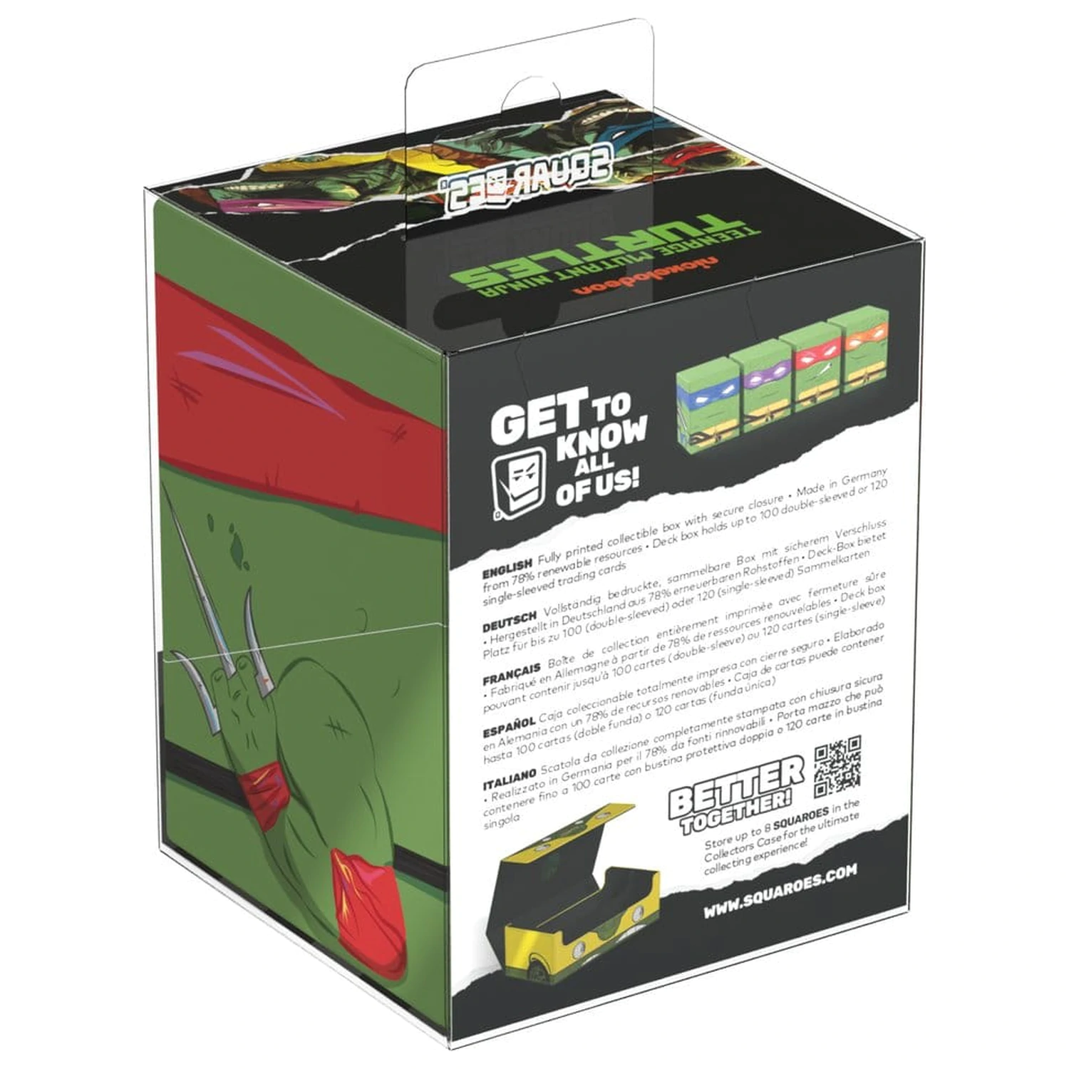 Squaroes Squaroe Teenage Mutant Ninja Turtles™ NT016 - akcijska figura Raphael fotografija proizvoda