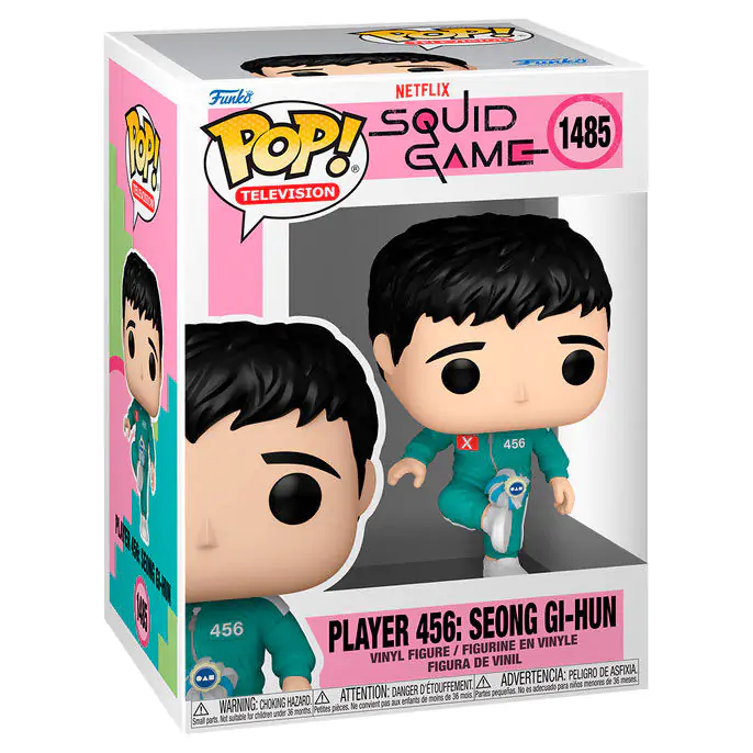 Squid Game Funko POP! Televizijska Vinyl Figura Igrač 456 Seong Gi-Hun (Kicking Jegi) 9 cm fotografija proizvoda