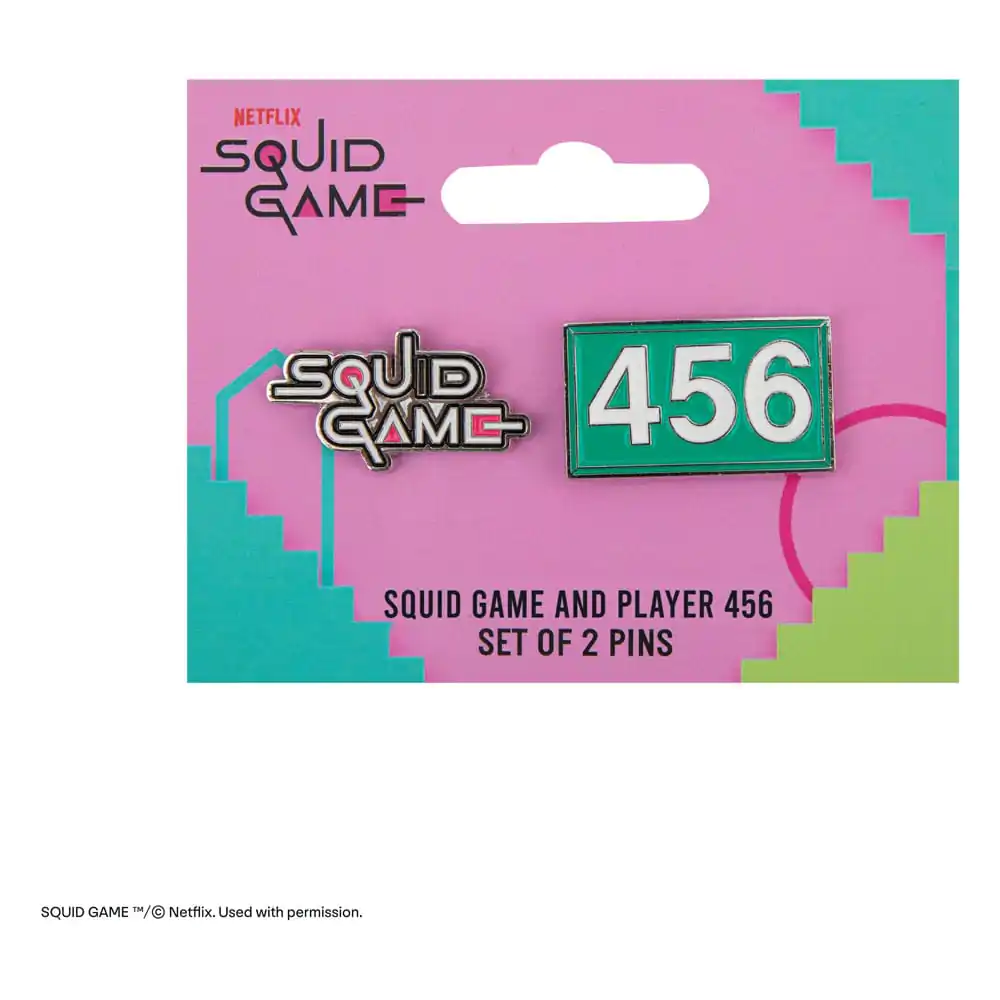 Squid Game Pins 2-Pack Squid Game & Player 456 - 2 komada pribadače Squid Game & Player 456 fotografija proizvoda