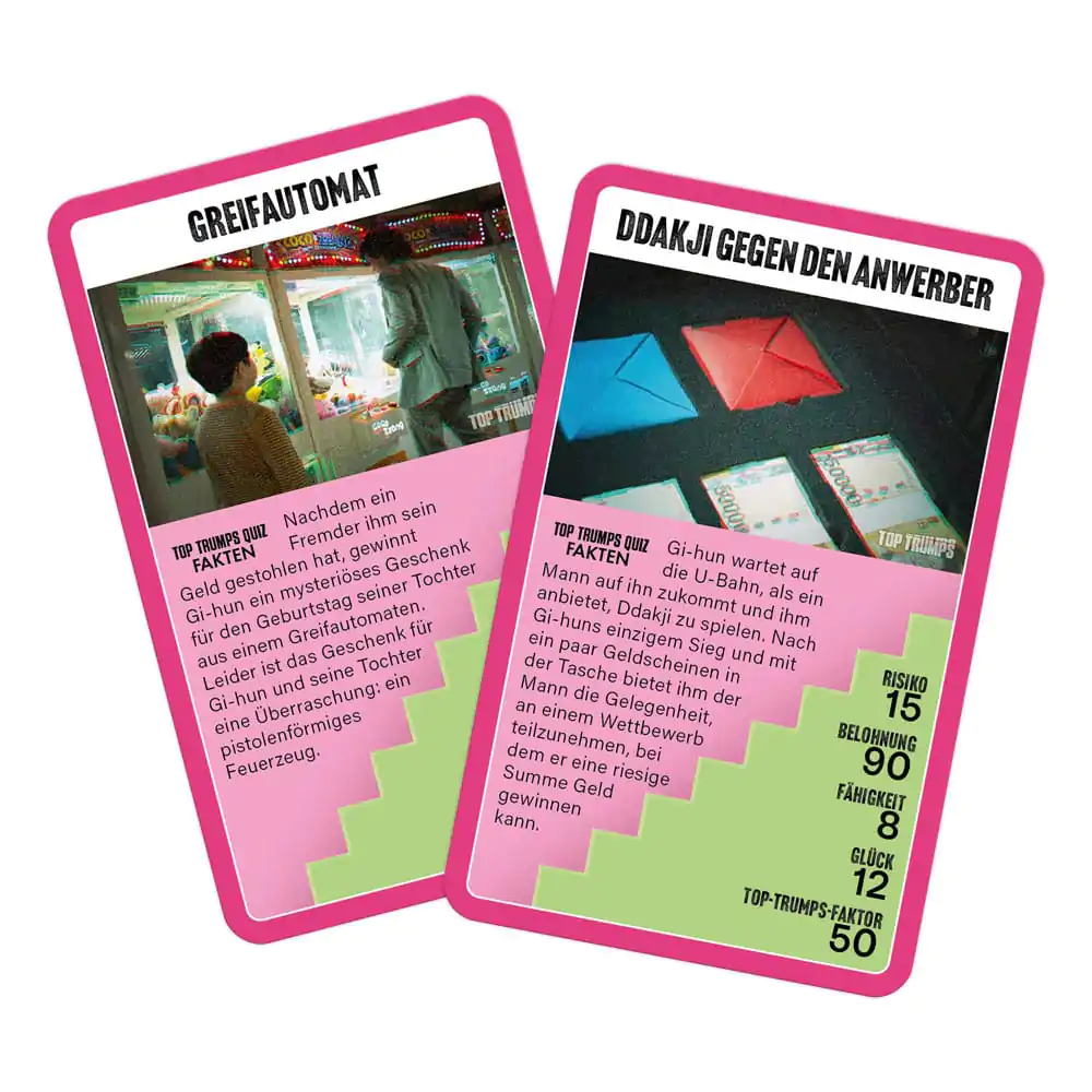 Squid Game kartaška igra Top Trumps Collectables *German Version* fotografija proizvoda