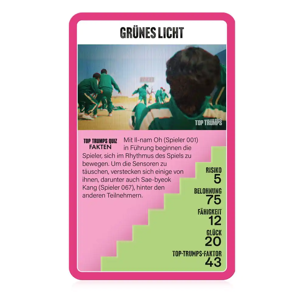 Squid Game kartaška igra Top Trumps Collectables *German Version* fotografija proizvoda