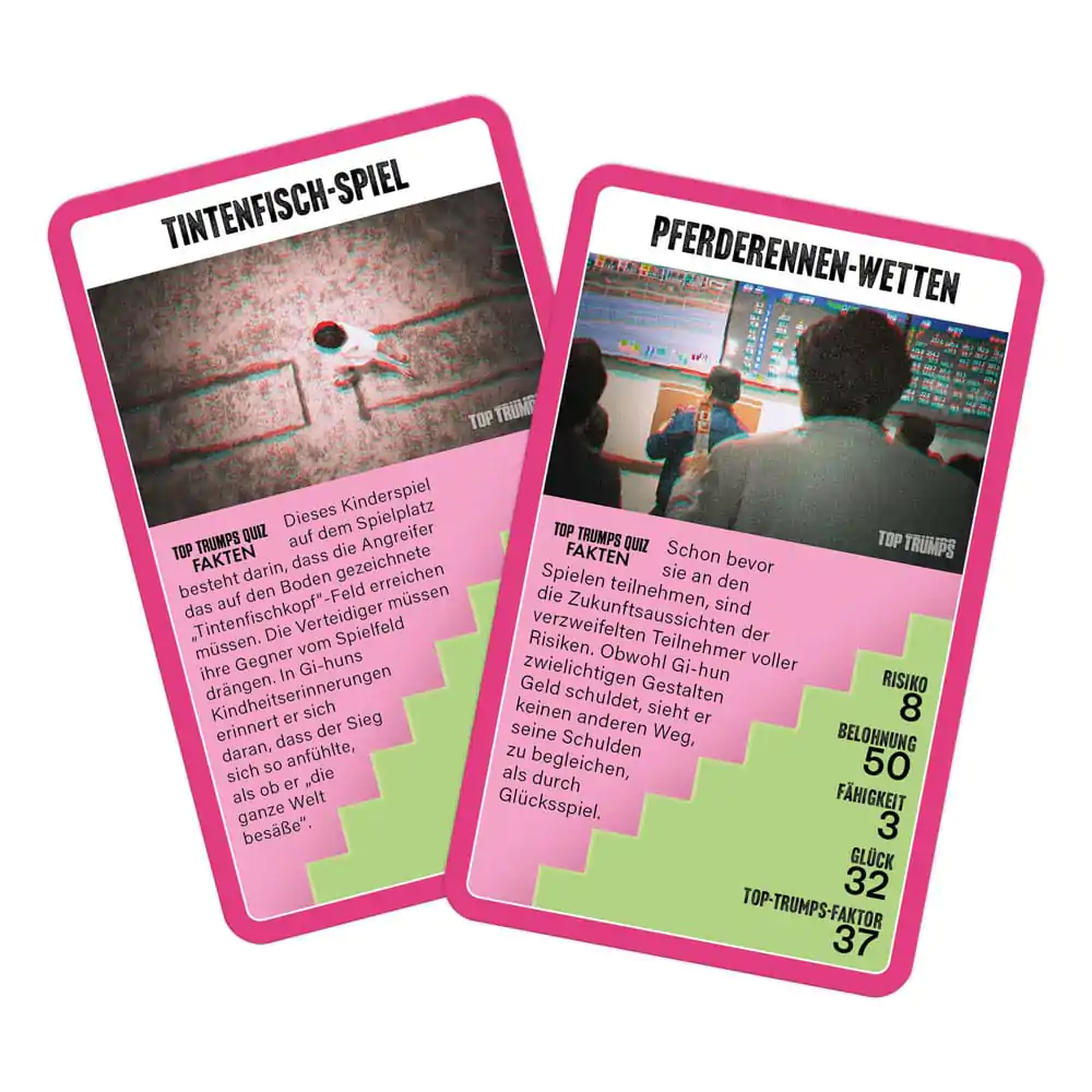 Squid Game kartaška igra Top Trumps Collectables *German Version* fotografija proizvoda