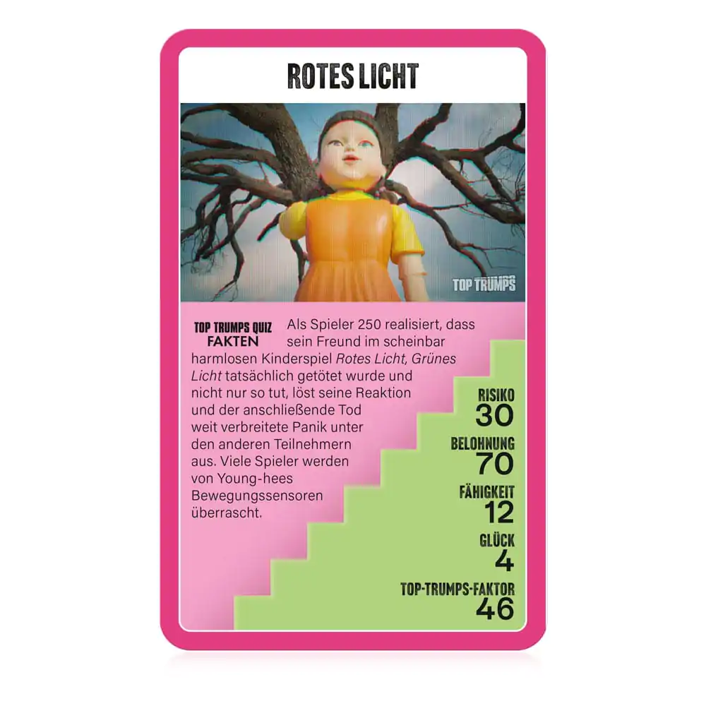 Squid Game kartaška igra Top Trumps Collectables *German Version* fotografija proizvoda