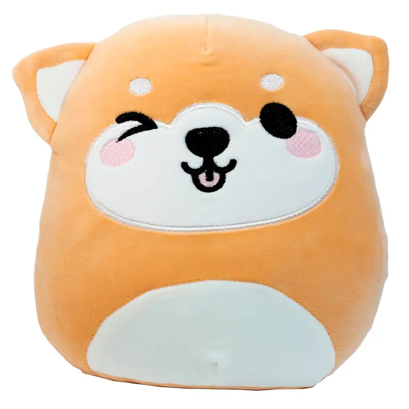 Squidglys Adoramals Shiba Inu dog pliš jastuk fotografija proizvoda