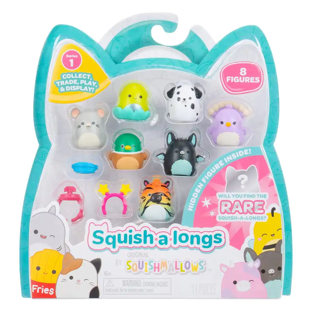 Squishmallow Squish a longs Mini Figure 8-Pack Stil 4 3 cm fotografija proizvoda