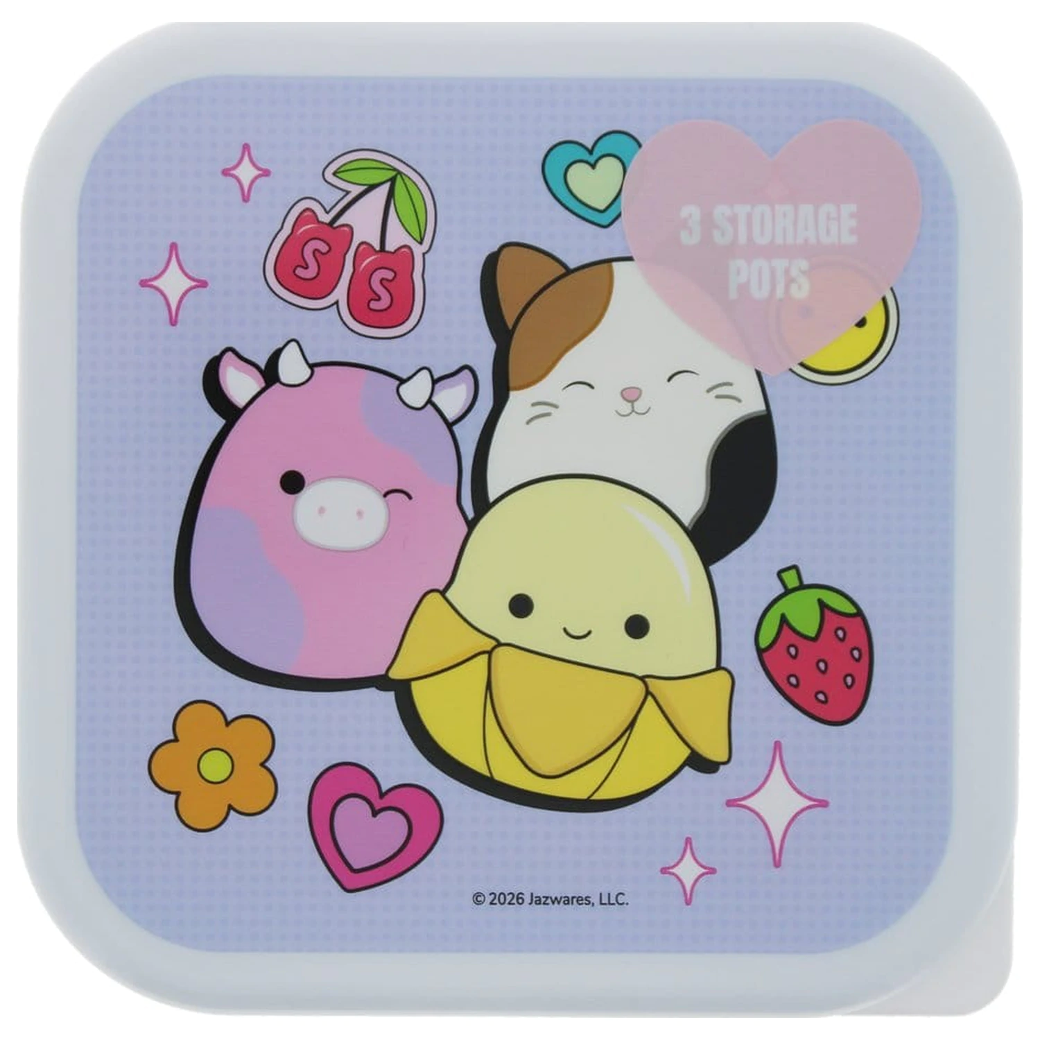 Squishmallows Kutije za grickalice, paket od 3 komada fotografija proizvoda