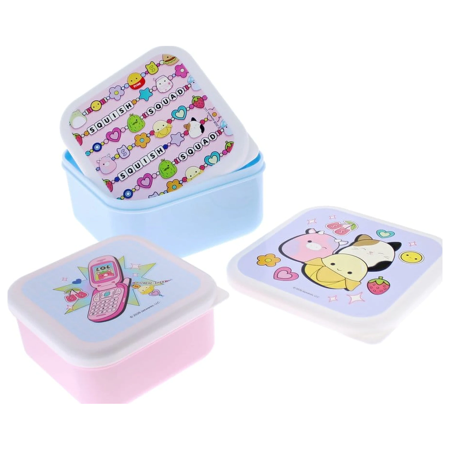 Squishmallows Kutije za grickalice, paket od 3 komada fotografija proizvoda