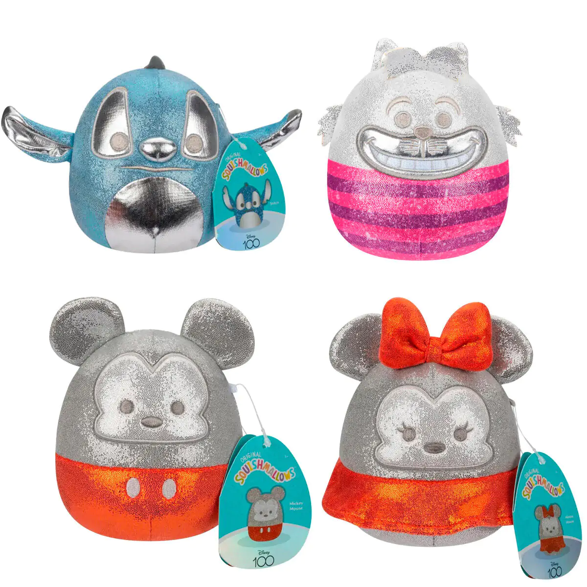 Squishmallows Set plišanih figura Disney 100 B 12 cm fotografija proizvoda