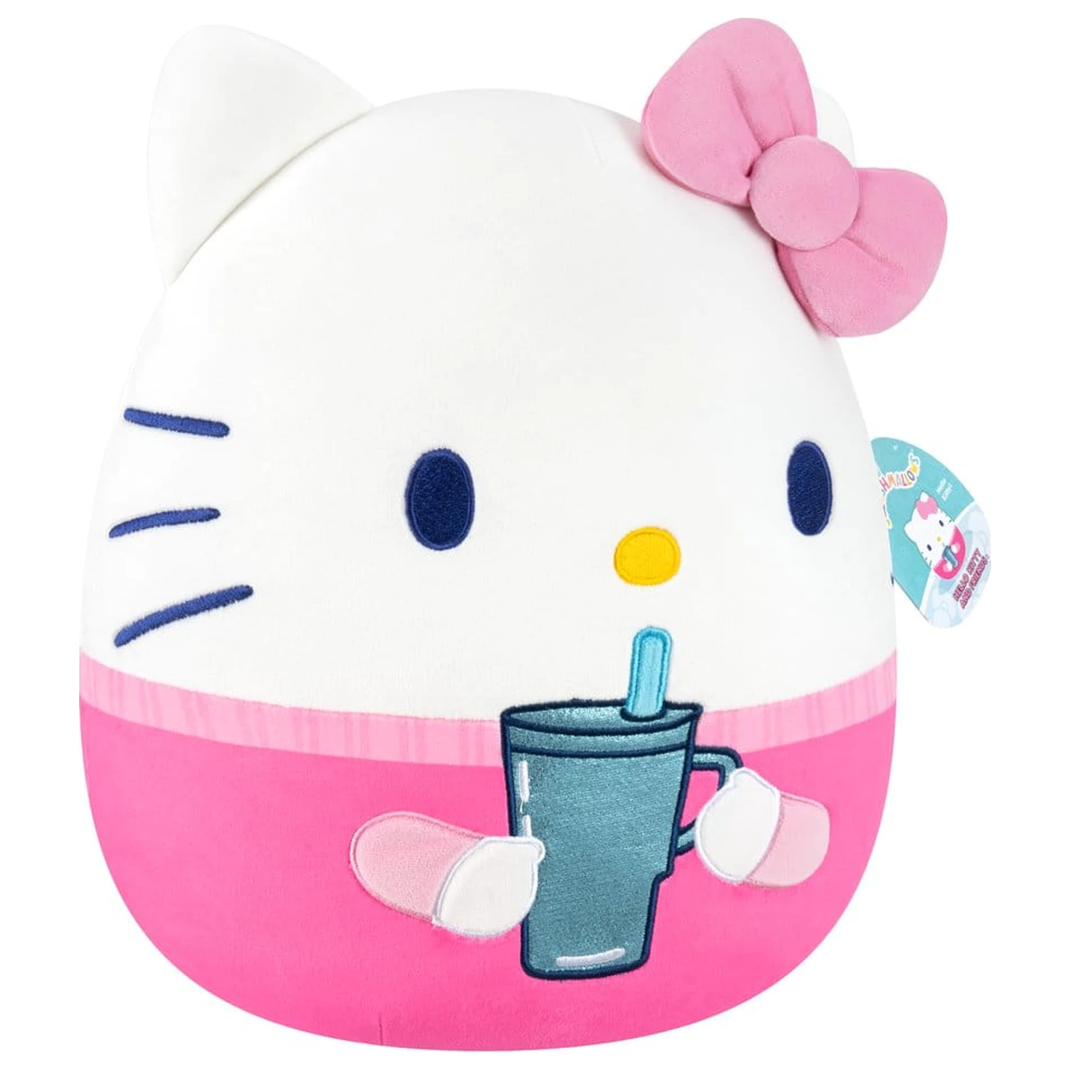 Squishmallows Hello Kitty and Friends Plišana Hello Kitty Šalica 30 cm fotografija proizvoda