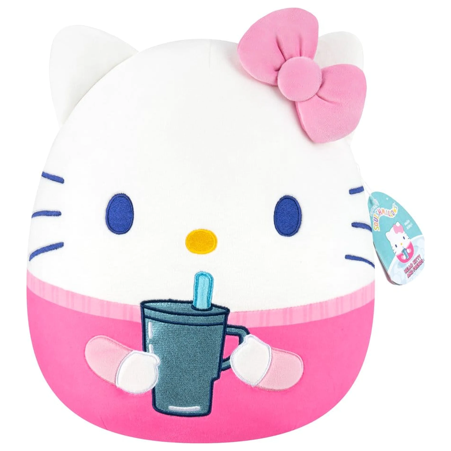 Squishmallows Hello Kitty and Friends Plišana Hello Kitty Šalica 30 cm fotografija proizvoda