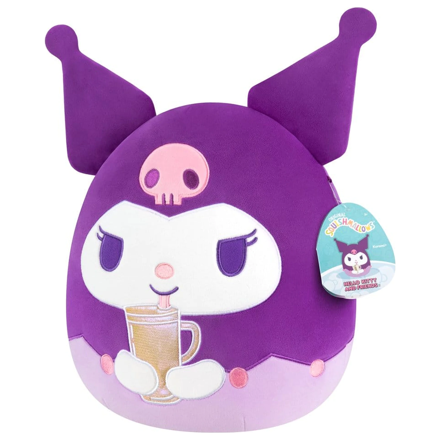 Squishmallows Hello Kitty and Friends Plišana Kuromi šalica 30 cm fotografija proizvoda