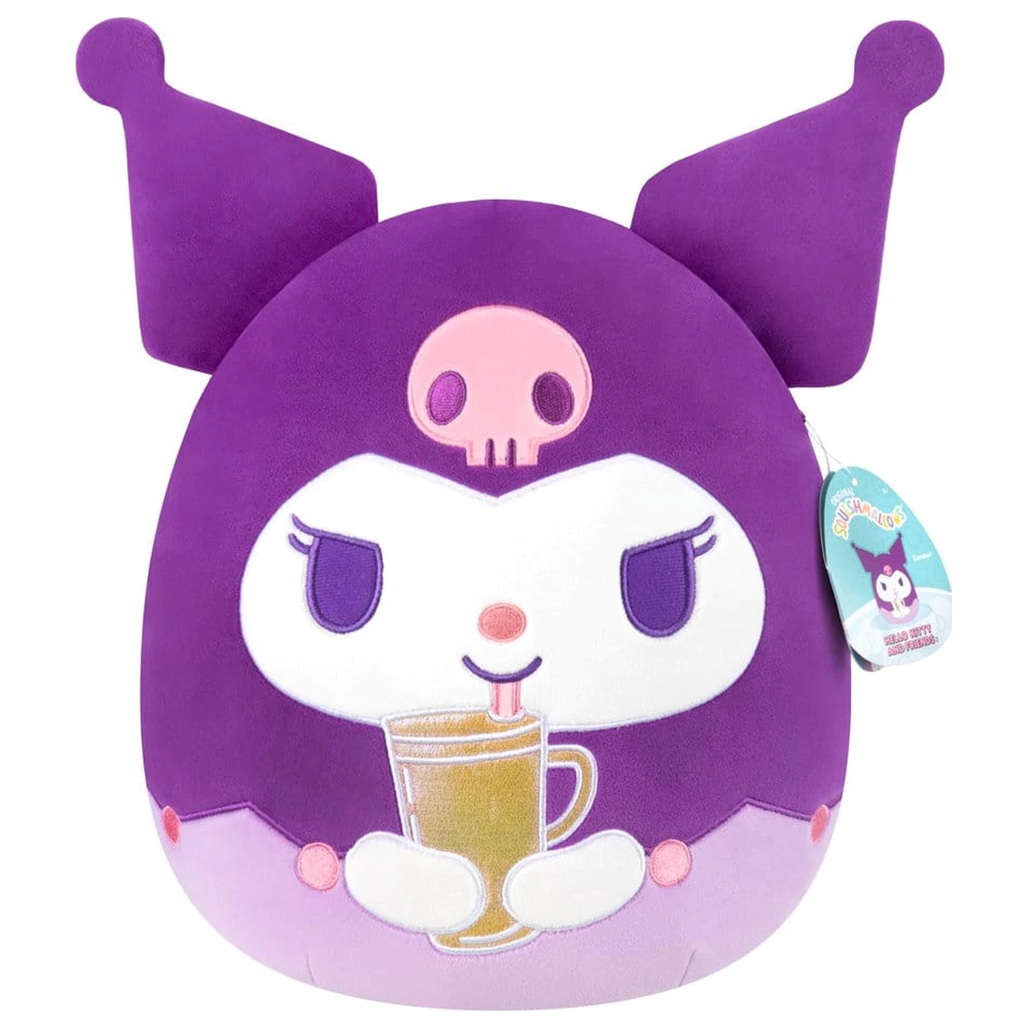 Squishmallows Hello Kitty and Friends Plišana Kuromi šalica 30 cm fotografija proizvoda