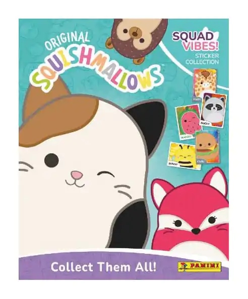 Squishmallows: Squad Vibes Album za kolekciju naljepnica *Njemačka verzija* fotografija proizvoda