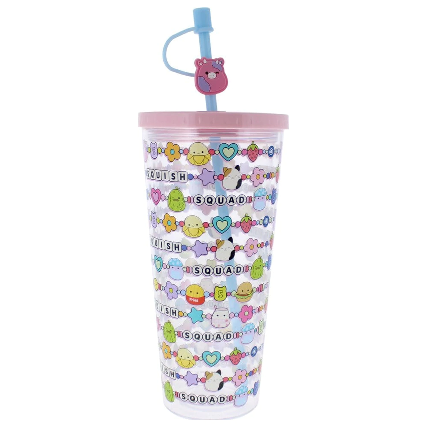 Squishmallows čaša sa slamkom Squish Squad 700 ml fotografija proizvoda