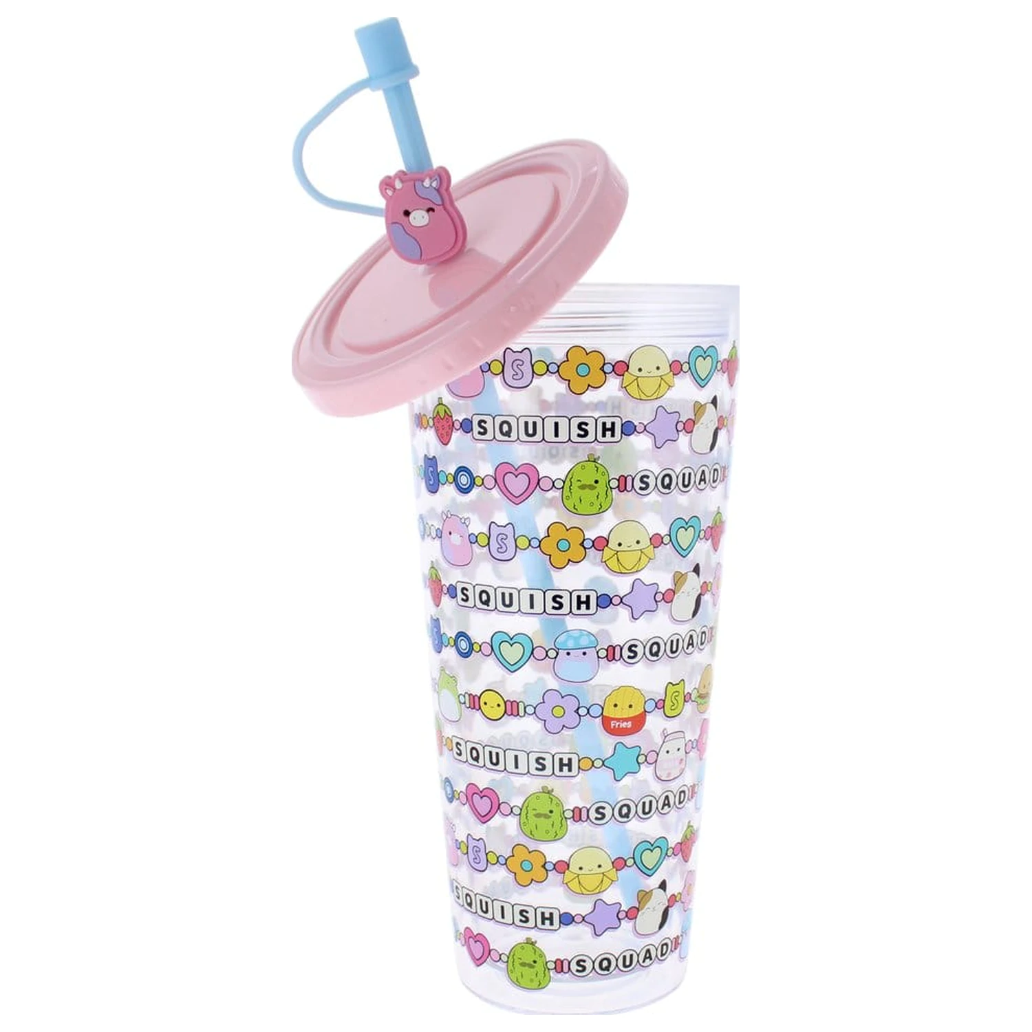 Squishmallows čaša sa slamkom Squish Squad 700 ml fotografija proizvoda