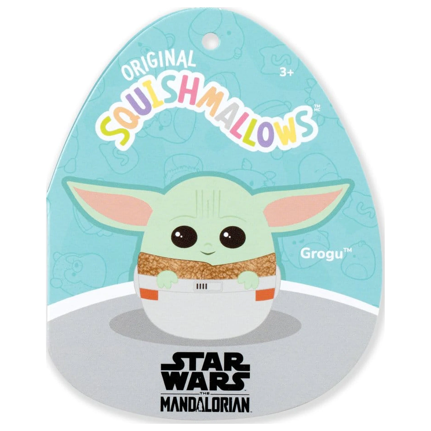 Squishmallows Star Wars Plišani Grogu u nosiljci 20 cm fotografija proizvoda