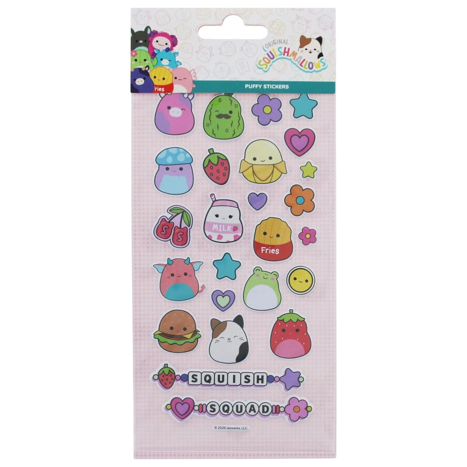 Squishmallows Set Naljepnica Super Puffy fotografija proizvoda