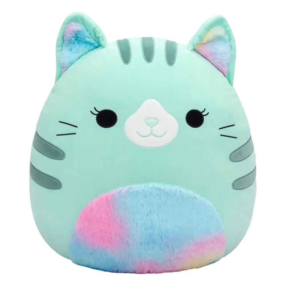 Squishmallows plišana figura teal mačka s tie-dye fuzzy trbuhom Corinna 50 cm fotografija proizvoda