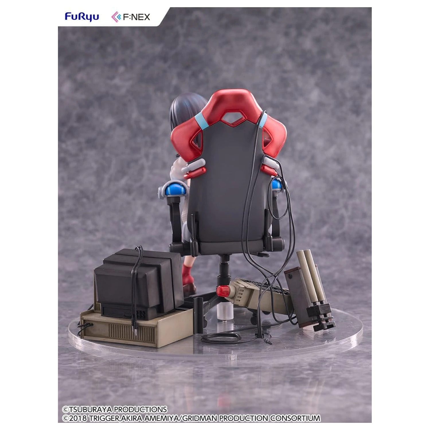 SSSS. Gridman Universe F:NEX PVC Statua Rikka Takarada Gaming Chair Ver. 19 cm fotografija proizvoda
