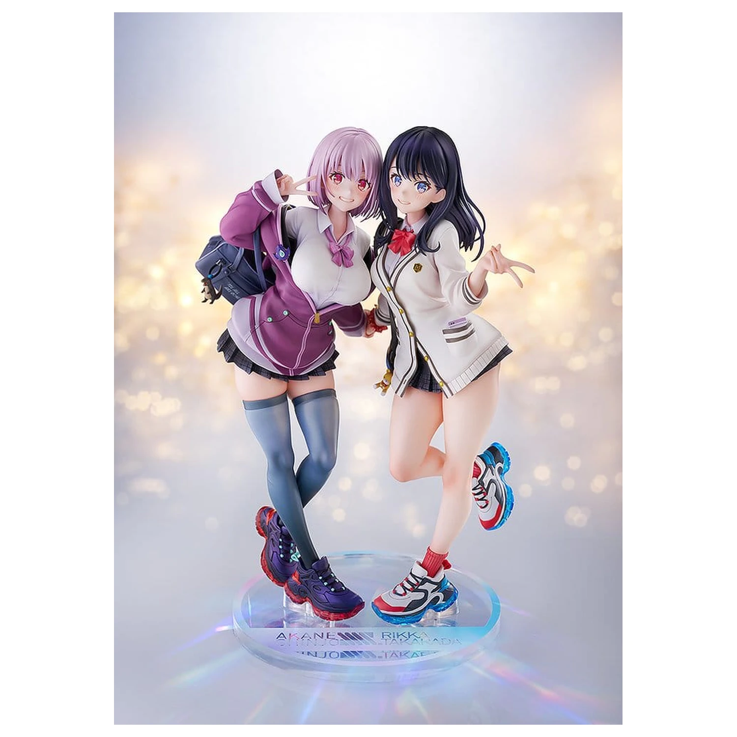 SSSS.GridmanPVC statue 1/7 pakiranje od 2 komada Rikka Takarada & Akane Shinjo feat. toridamono 22 cm fotografija proizvoda
