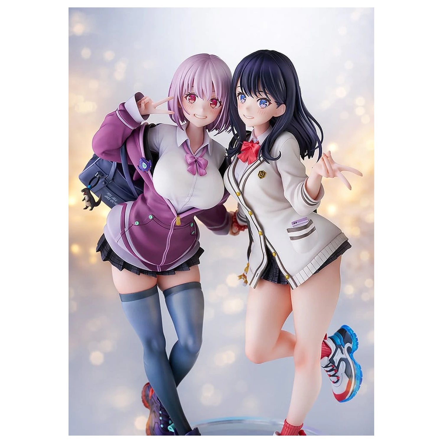 SSSS.GridmanPVC statue 1/7 pakiranje od 2 komada Rikka Takarada & Akane Shinjo feat. toridamono 22 cm fotografija proizvoda