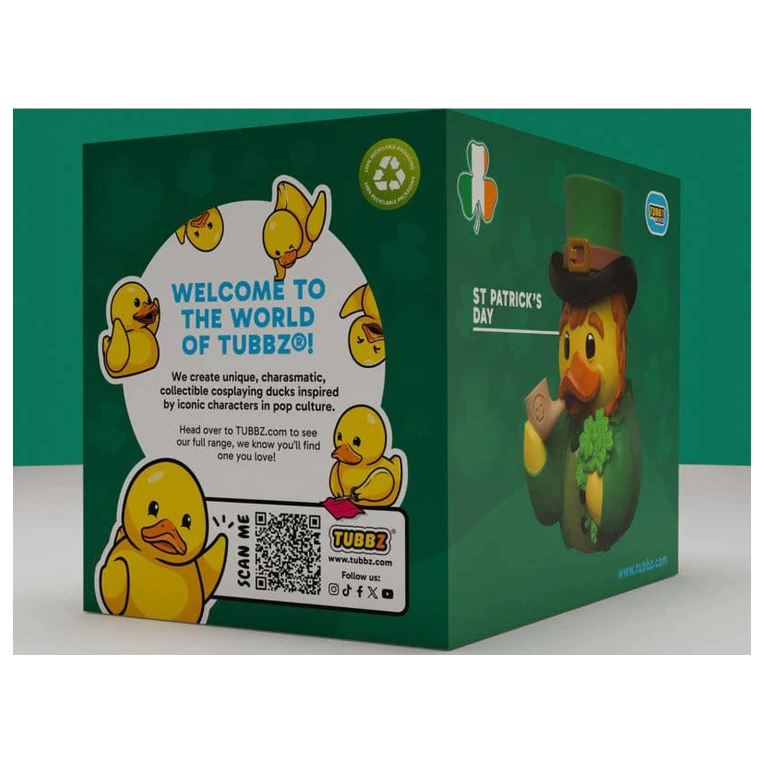 St. Patricks Day Tubbz PVC figura u kutiji, izdanje 10 cm fotografija proizvoda