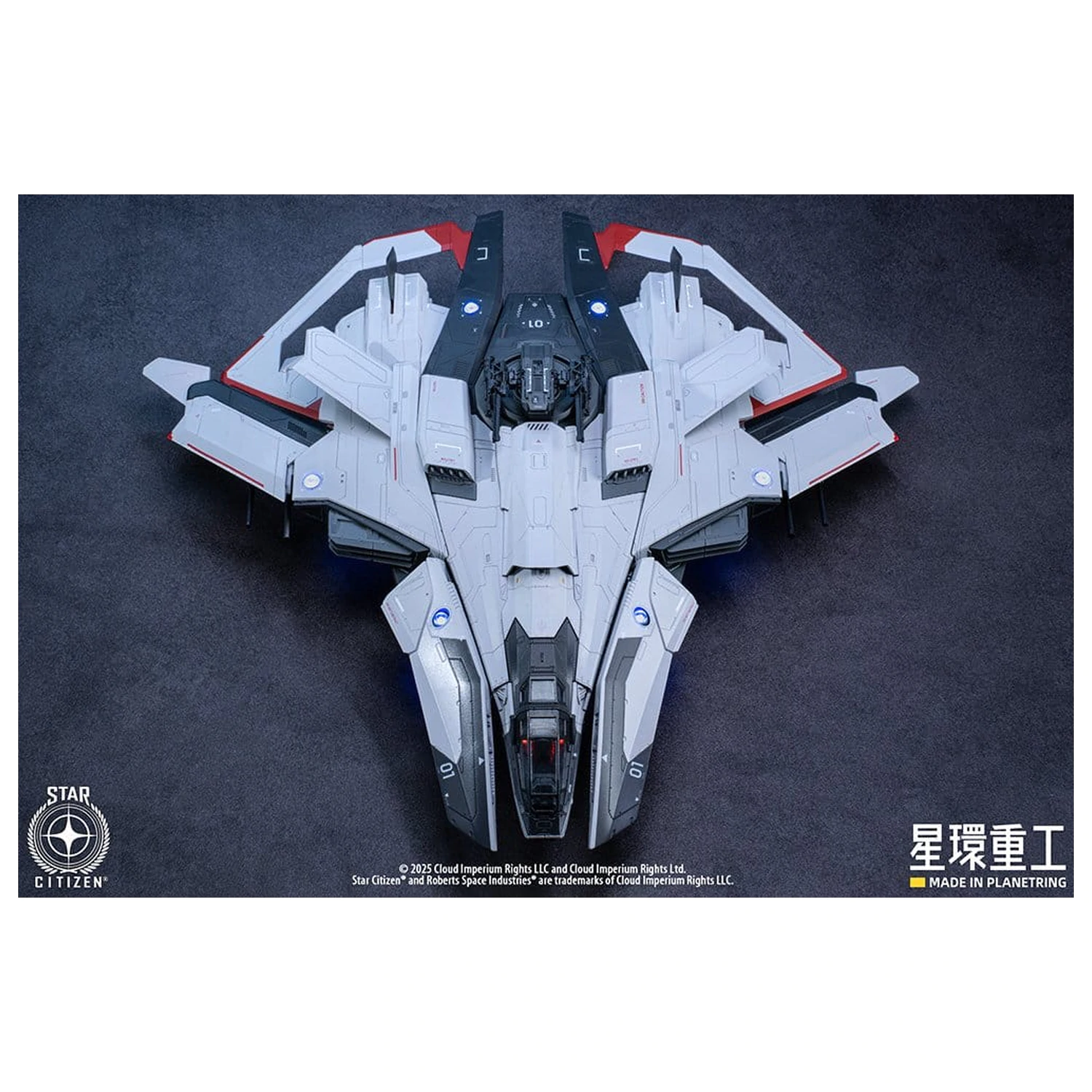 Star Citizen plastični model za sastavljanje 1/100 Anvil F8C Lightning 25 cm fotografija proizvoda