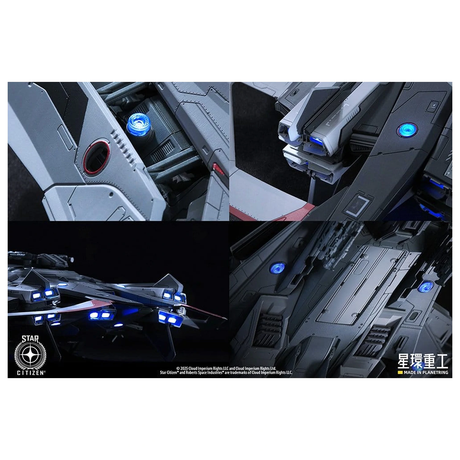 Star Citizen plastični model za sastavljanje 1/100 Anvil F8C Lightning 25 cm fotografija proizvoda
