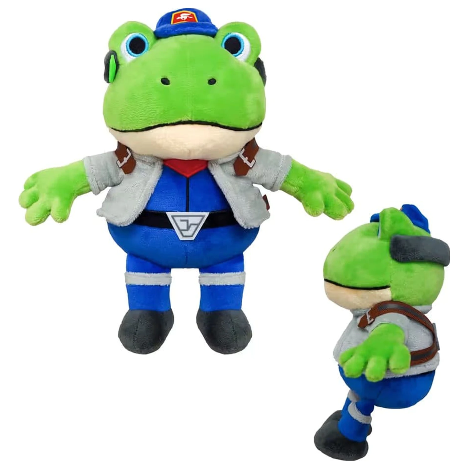 Star Fox plišana figura Slippy Toad 20 cm fotografija proizvoda