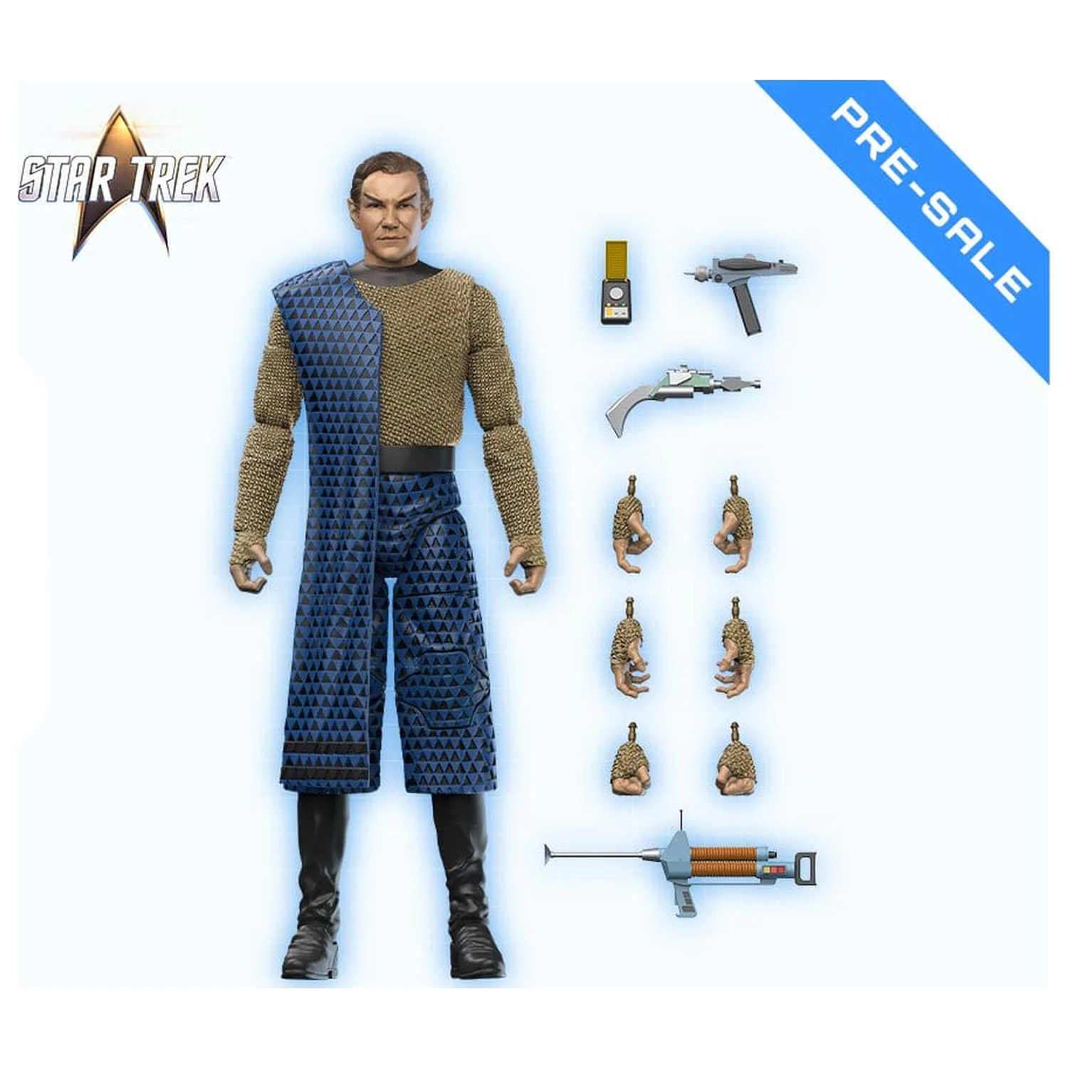Star Trek 1/10 akcijska figura Kirk as Romulan (The Enterprise Incident) 16 cm fotografija proizvoda