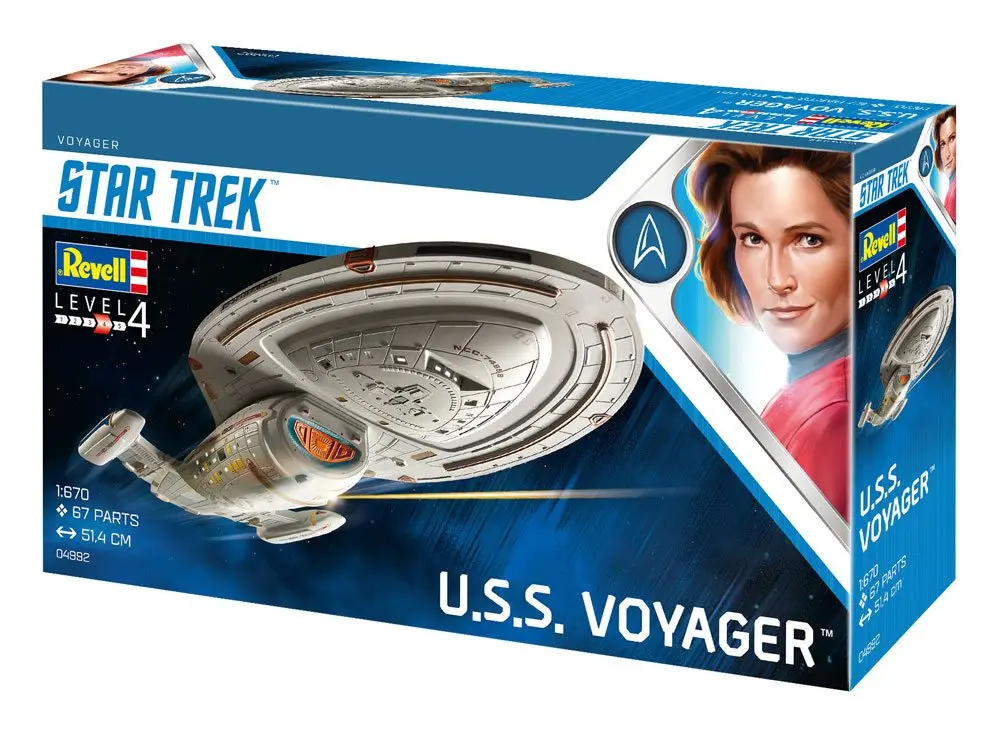 Star Trek Model Kit 1/670 U.S.S. Voyager 51 cm fotografija proizvoda