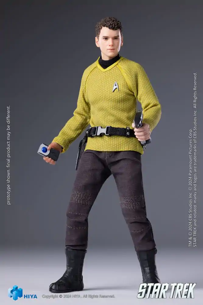 Star Trek 2009 Exquisite Super Series akcijska figura 1/12 Chekov 16 cm fotografija proizvoda