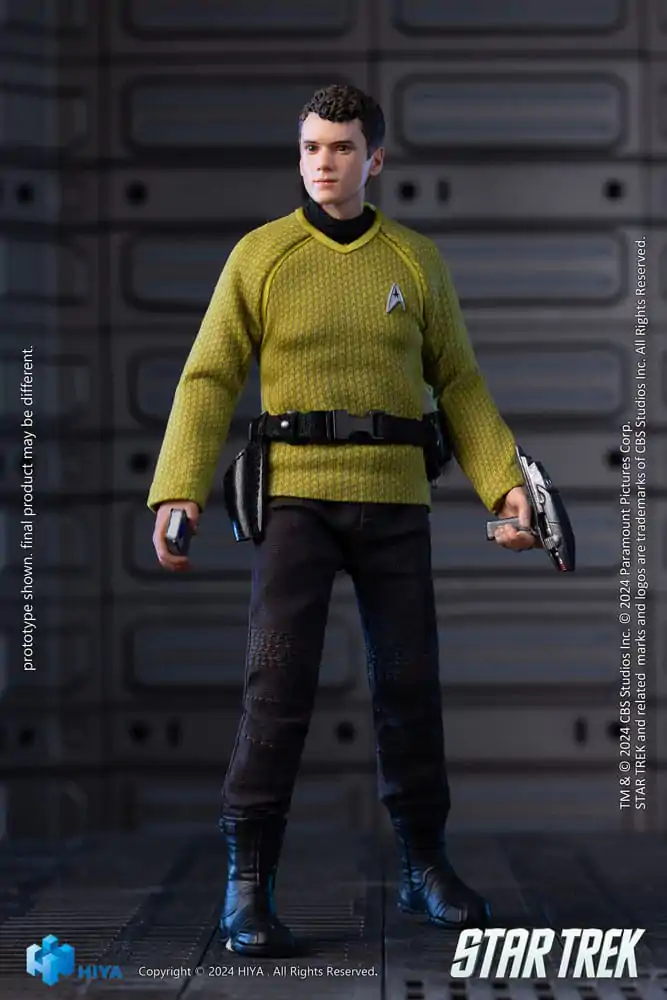 Star Trek 2009 Exquisite Super Series akcijska figura 1/12 Chekov 16 cm fotografija proizvoda