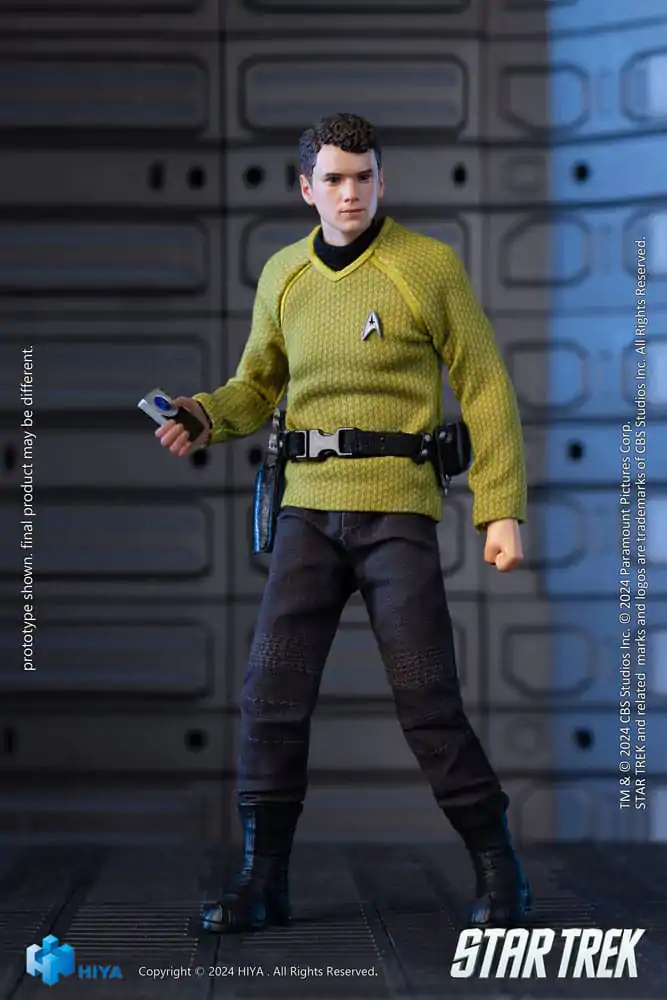 Star Trek 2009 Exquisite Super Series akcijska figura 1/12 Chekov 16 cm fotografija proizvoda
