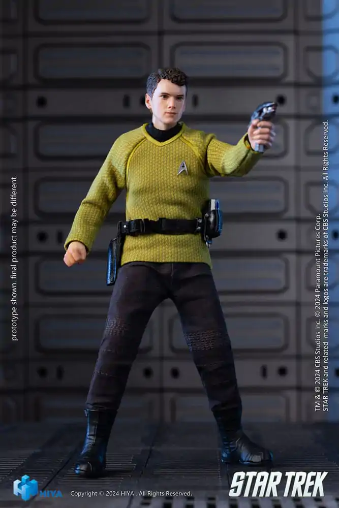 Star Trek 2009 Exquisite Super Series akcijska figura 1/12 Chekov 16 cm fotografija proizvoda
