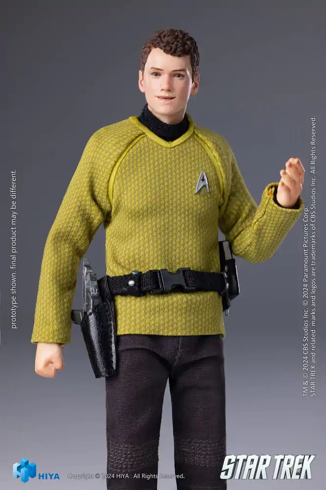 Star Trek 2009 Exquisite Super Series akcijska figura 1/12 Chekov 16 cm fotografija proizvoda