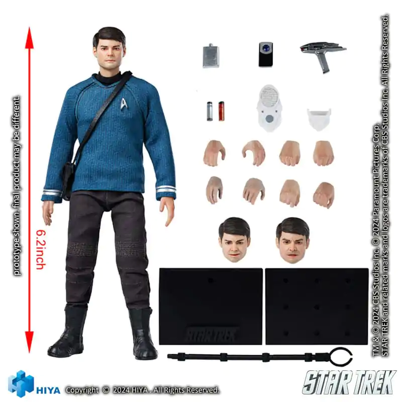 Star Trek 2009 Exquisite Super Series akcijska figura 1/12 McCoy 16 cm fotografija proizvoda