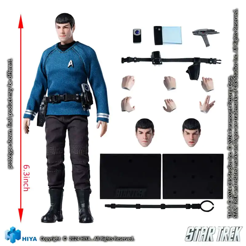 Star Trek 2009 Exquisite Super Series akcijska figura 1/12 Spock 16 cm fotografija proizvoda