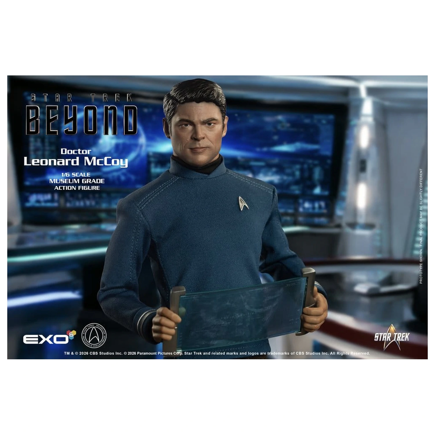 Star Trek Beyond Akcijska figura 1/6 Dr. 'Bones' McCoy 30 cm fotografija proizvoda