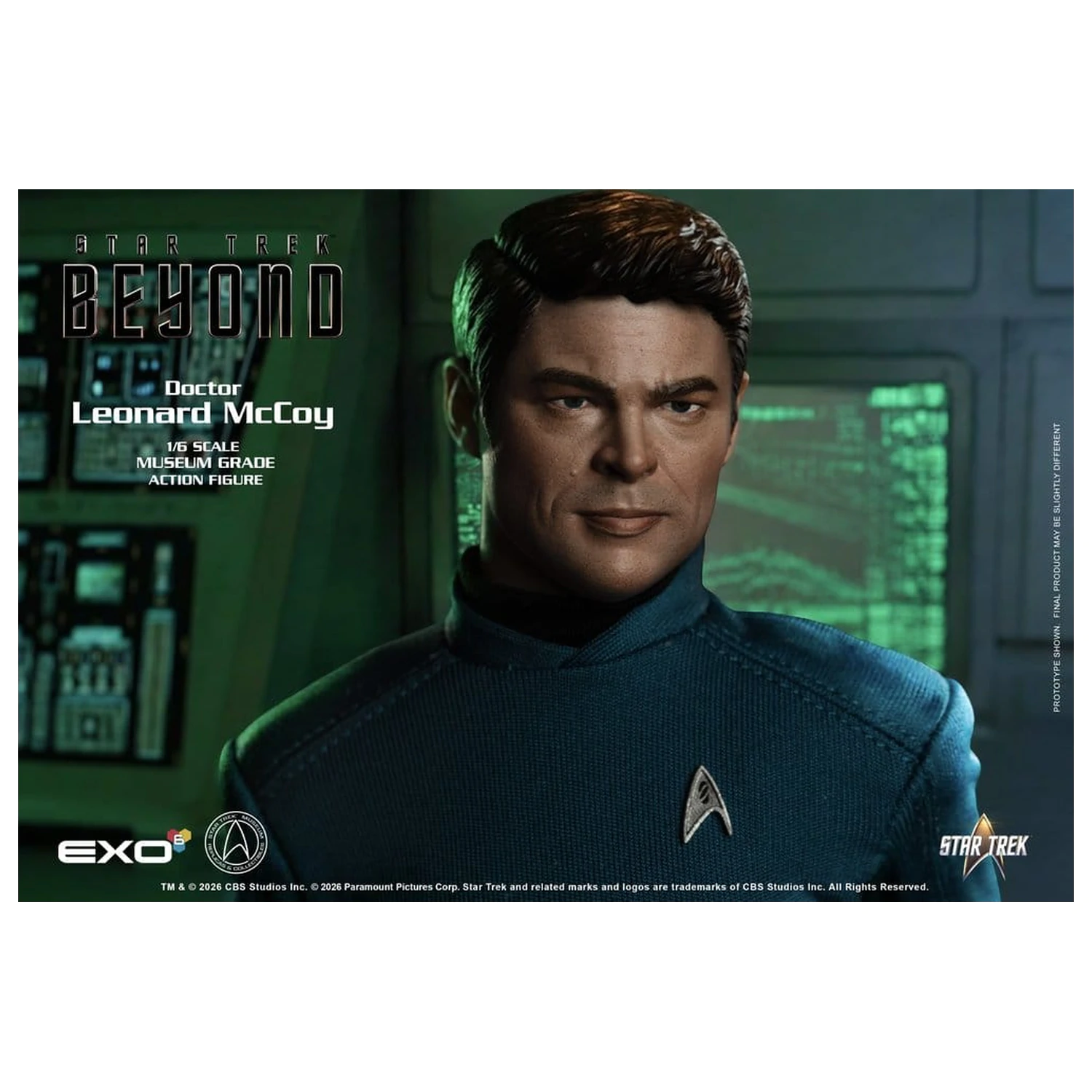 Star Trek Beyond Akcijska figura 1/6 Dr. 'Bones' McCoy 30 cm fotografija proizvoda
